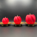Spiral Glow Beeswax Candle | Unscented, Clean-Burning Glow