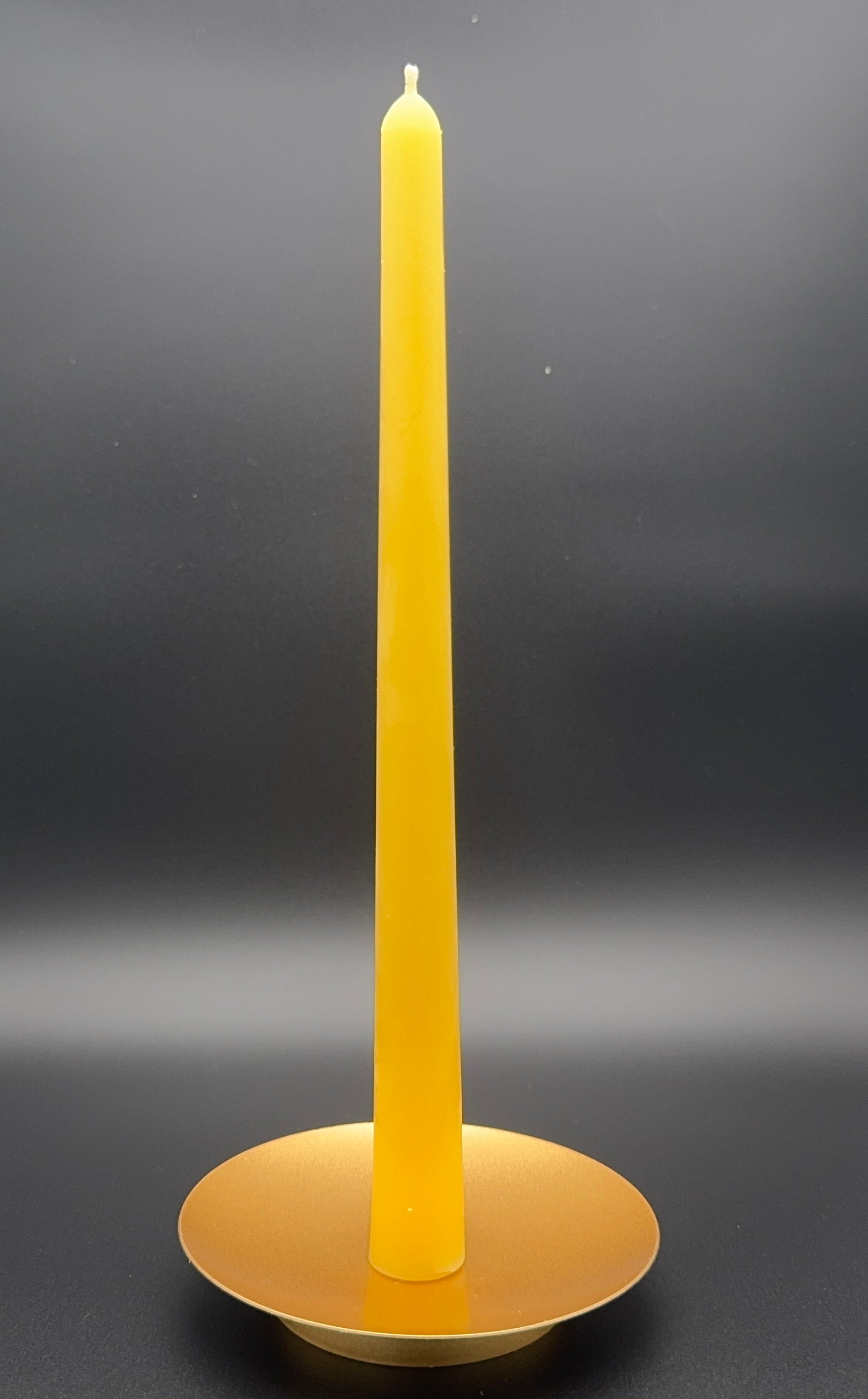 Taper Candle - Natural Colour Beeswax - No Tear